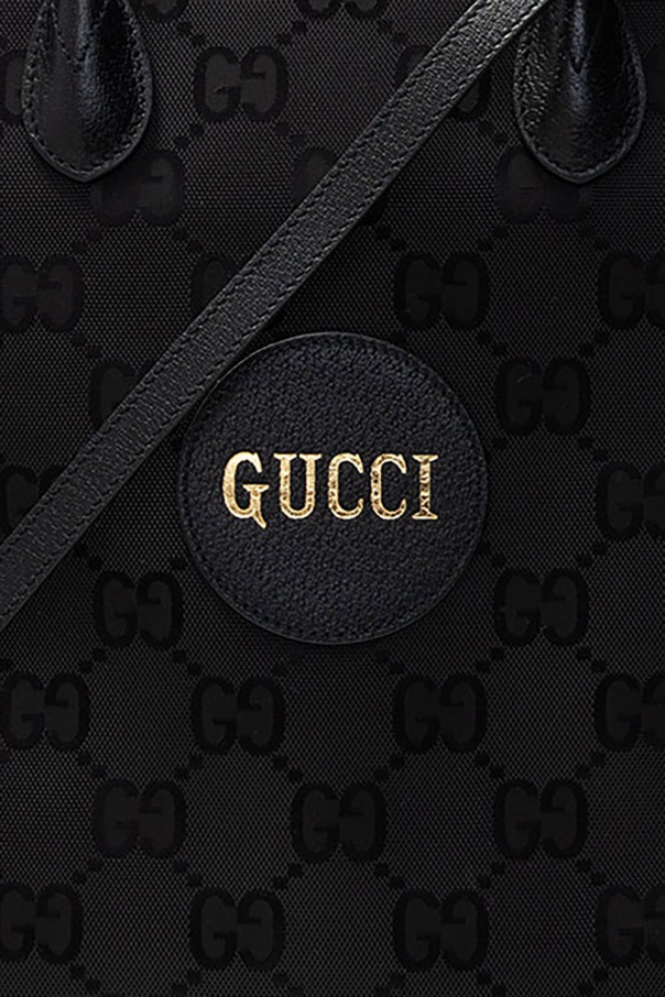 gucci logo print bag